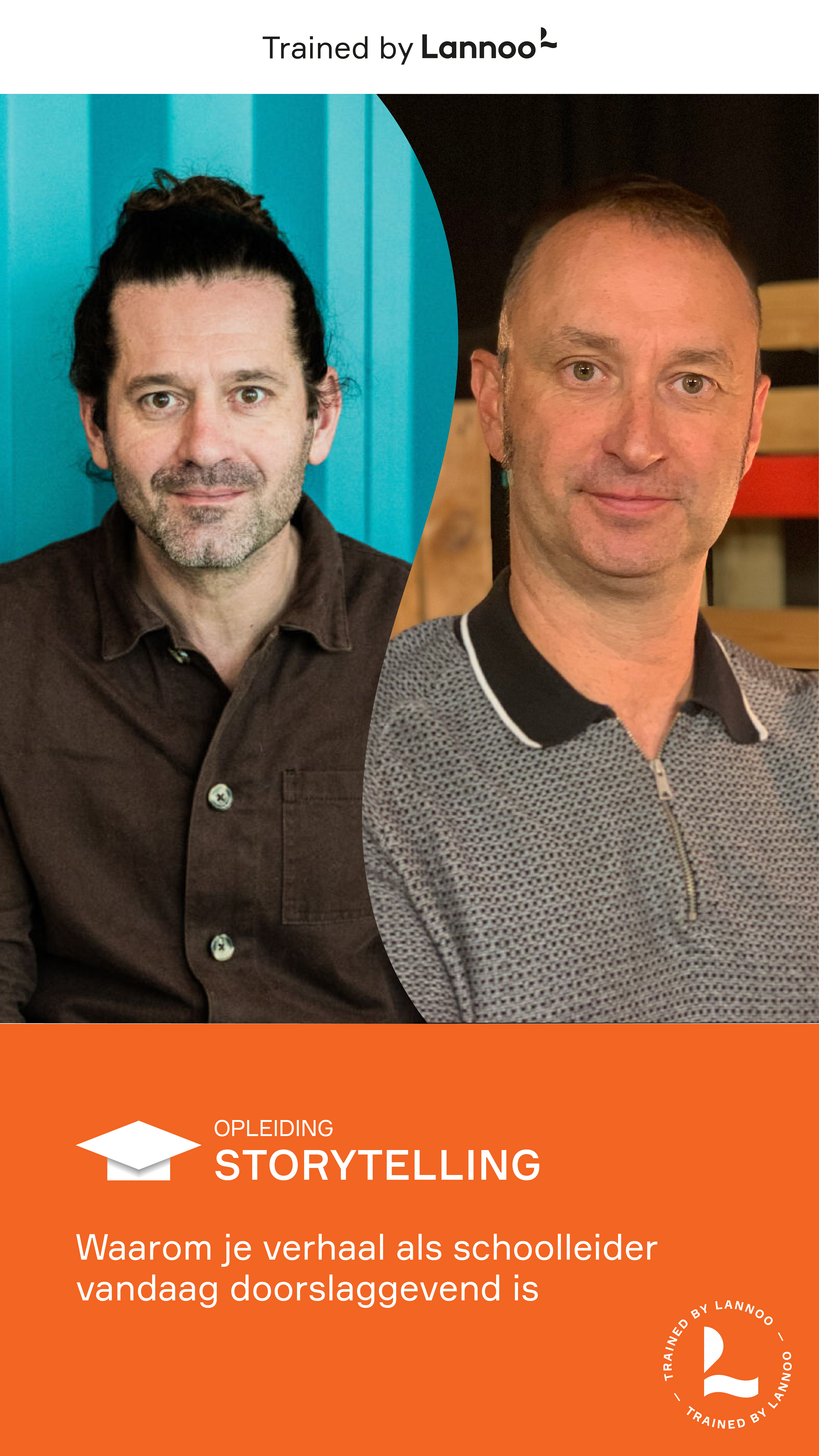 Trained by Lannoo - Storytelling: onderwijs