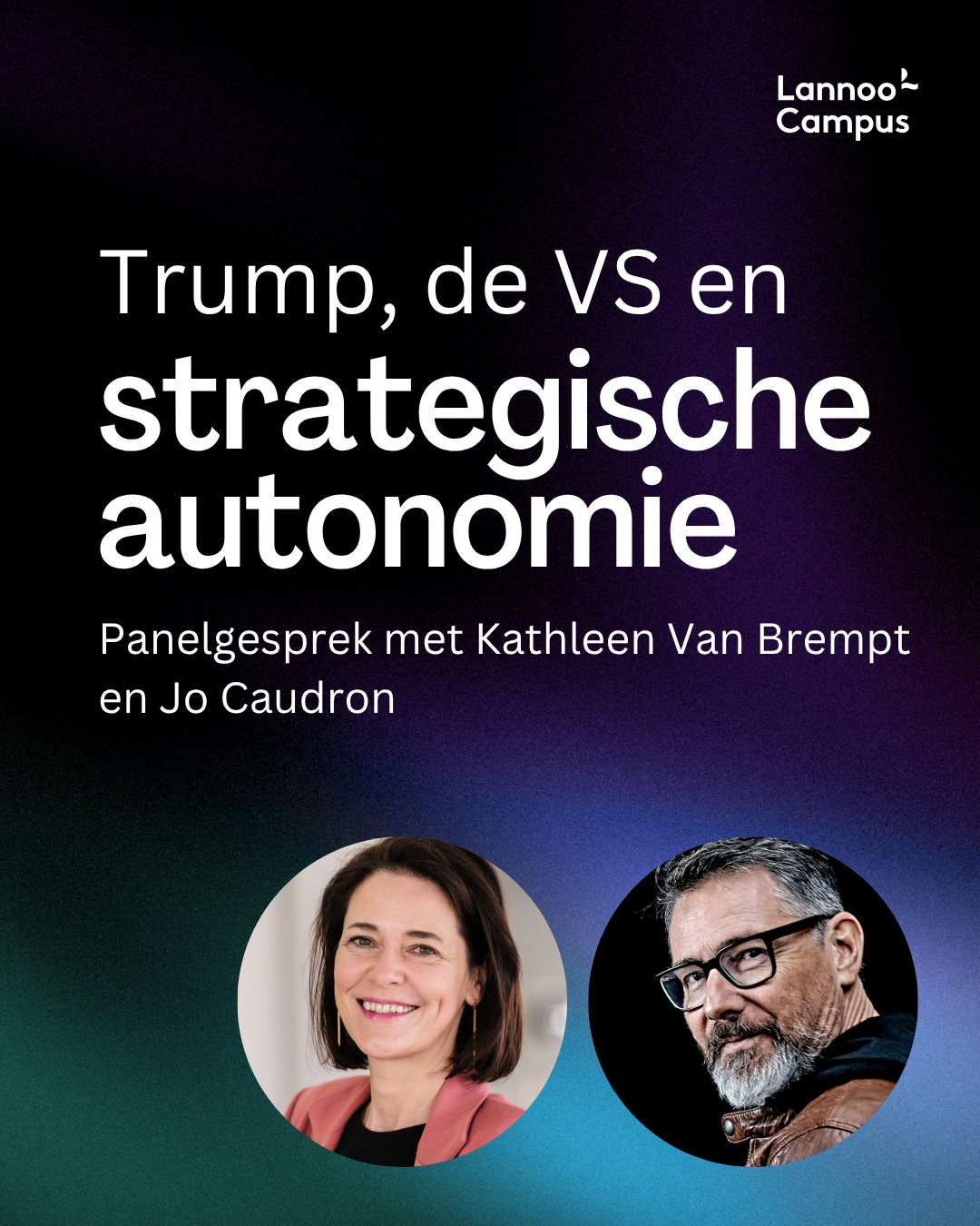Jo Caudron met Kathleen Van Brempt
