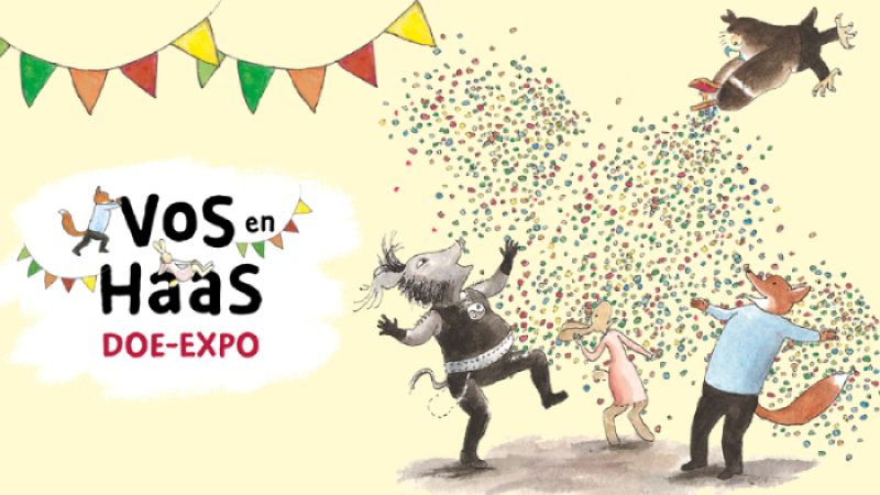 vos en haas doe expo bonheiden
