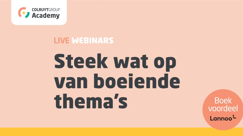colruyt group live webinars academy